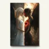 The Encounter of Angels and Demons - Paint By Number