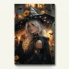 Starry Night Wizard - Paint By Number