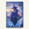 Witch Upon the Cloud - Paint By Number