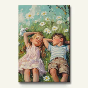 Daisy Daydream A Summer Afternoon – Paint By Number